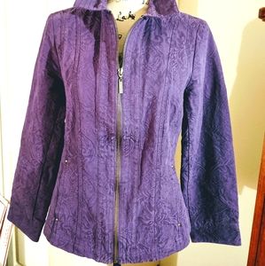 Coldwater Creek zip up jacket